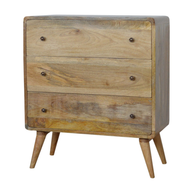 Commode courbée en chêne-Ish