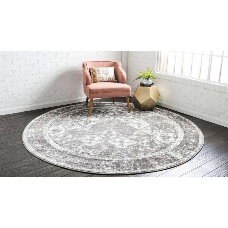 Walmoor Oriental Indoor Rug, Round 3'3"