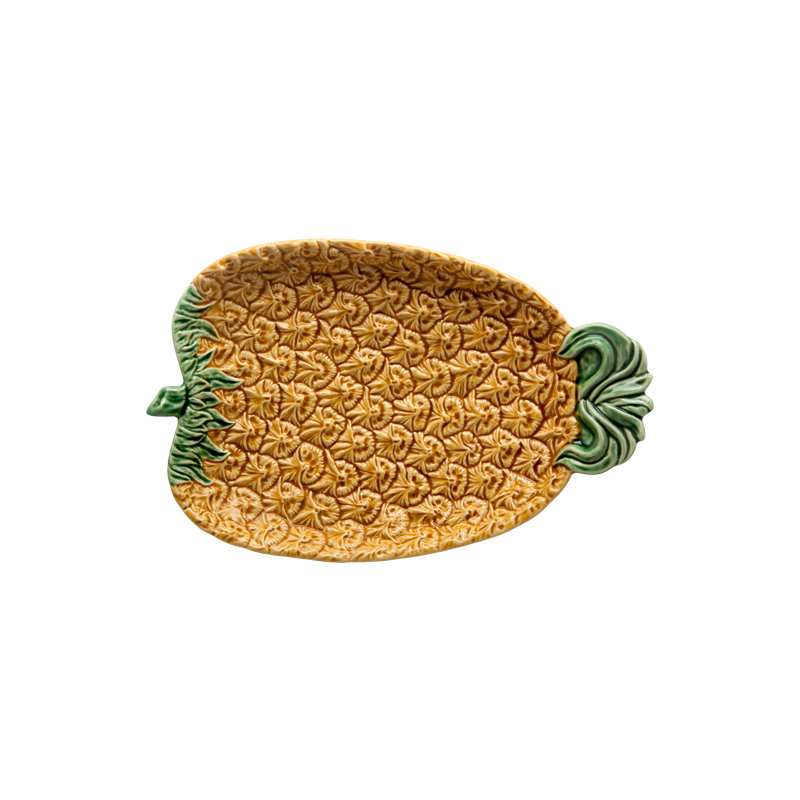 Plateau à ananas, 1,77" H x 11,42" L x 7,4" D