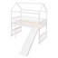 Lit mezzanine, lit maison avec glissade-1259545832