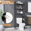 Metal Freestanding Over The Toilet Storage