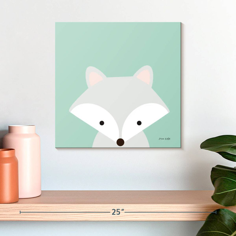 Ashelle Cuddly Fox, 16" H x 16" W