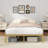 Metal Platform Bed Frame-2087455274-2087455264
