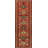 One-of-a-Kind 2' 6" X 6' 8" Area Rug in Red - Ivory