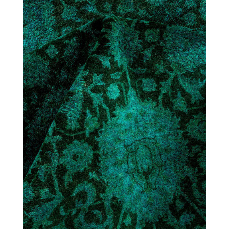Fine Vibrance One-of-a-Kind 8' 4" X 10' 3" Hand Knotted Area Rug