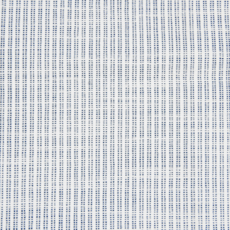 Shikera Upholstered Bench, Blue Pinstripe Woven