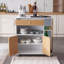 Masera Wood Kitchen Cart-833182323