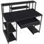 Bureau avec tablettes ouvertes et huche-1418362234