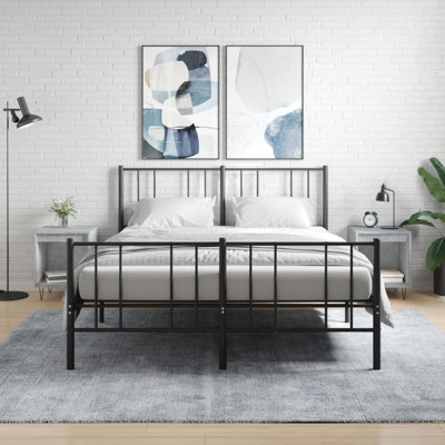 Mursida 40cm W Metal Bedside Table