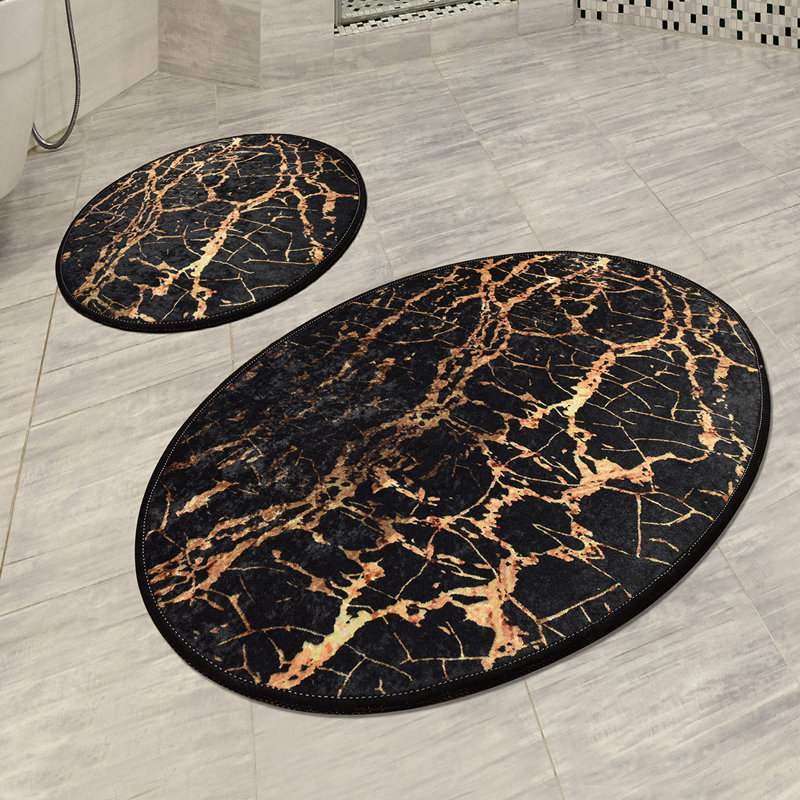 Ensemble de tapis de bain Westerfield, Doré