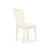 3 Piece Kitchen Table Set for Small Spaces Contains a Round Dining Room Table with Dropleaf and 2 Linen Fabric Chairs, Linen White-595922406-595922407