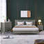 Ensemble de grand lit plateforme 3 chambres-96604246