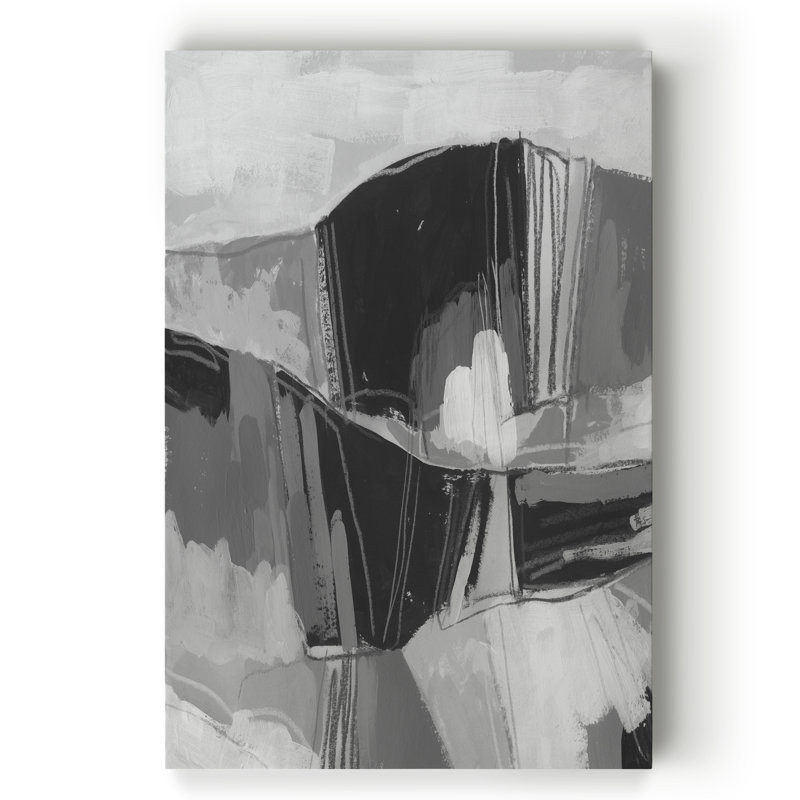 «Neutral Landscape Sketch I», reproduction sur toile, H 32 po x l 24 po x P 1 po, Toile tendue