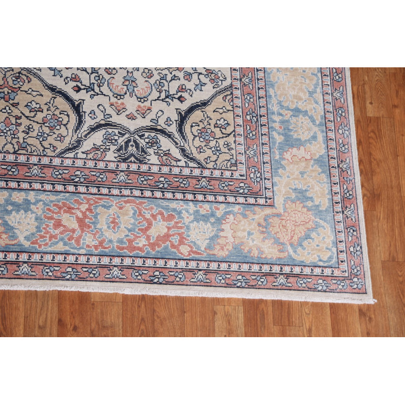 Tapis géométrique turc 9 x 12