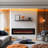 Gidney Black Electric Fireplace-1656266849