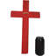 Sculpture Gyrite Cross Decor