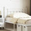 Vidaxl Metal Replace Headboard White-99151281