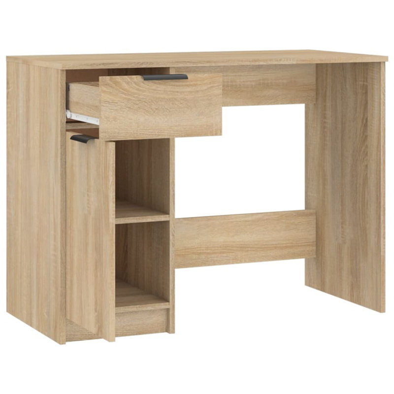Schlenker Computer Desk, Natural