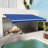 Outsunny Polyester Cover Retractable Patio Awning-97850775-97850773-97850777