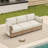 3-Piece Modular Outdoor Sofa