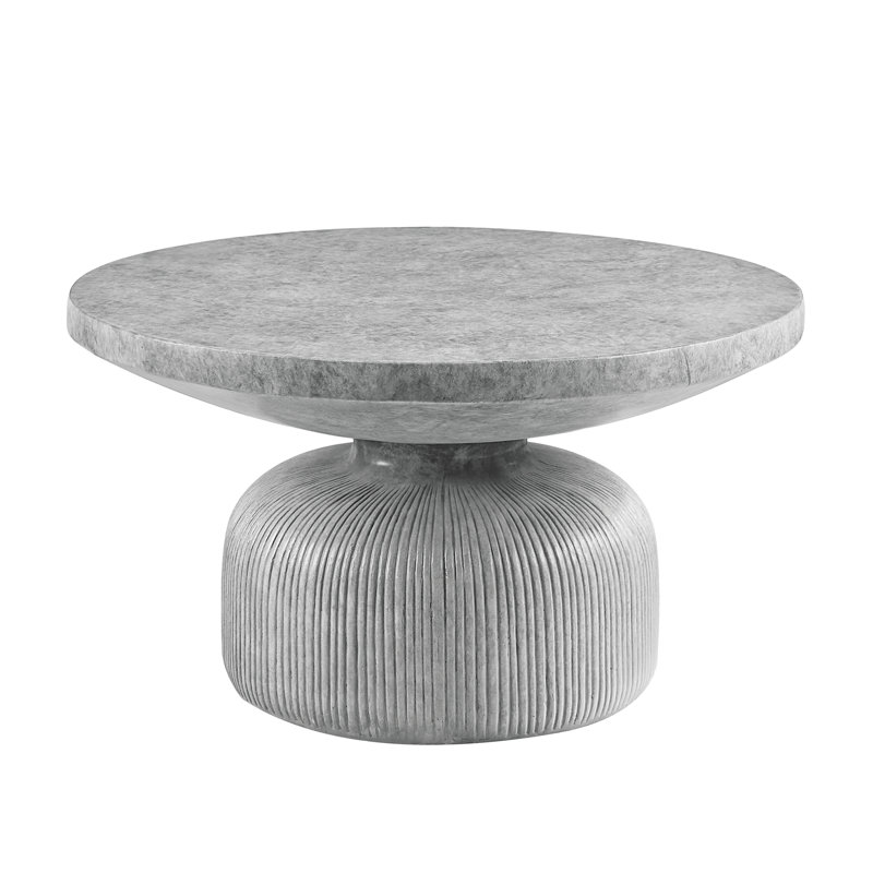 ACME Laddie Coffee Table, Weathered Grey Finish LV01926