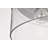 Lulia - 15 Inch Flush Mount - Polished Nickel with Clear Glass