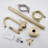 1 Clawfoot Tub Faucet with Hand Shower and Diverter