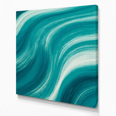 Art abstrait sur toile abstrait vert 12