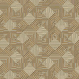 Antonina Vella Mixed Metals Geometric Wallpaper Double Roll
