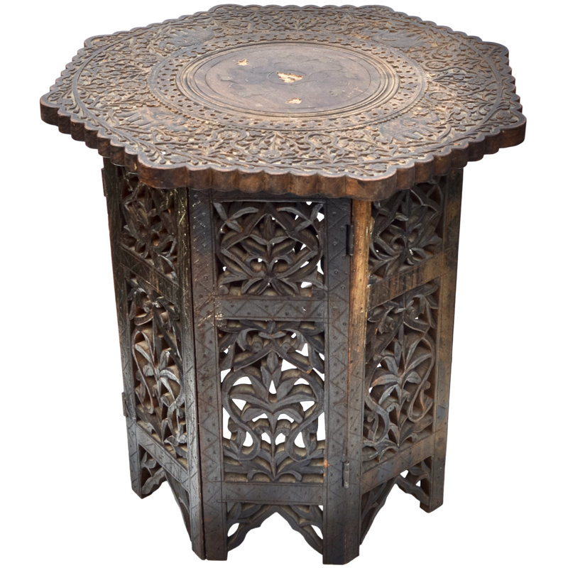 Solid Wood End Table
