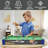32" Removable Portable Mini Pool Table, Compact And Space Saving, With 2 Cues, 16 Balls, Triangle