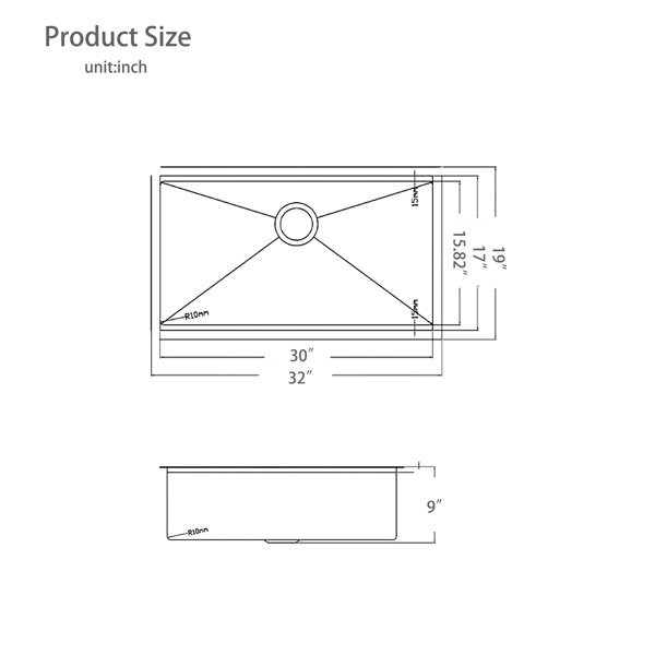 Dimensions du produit