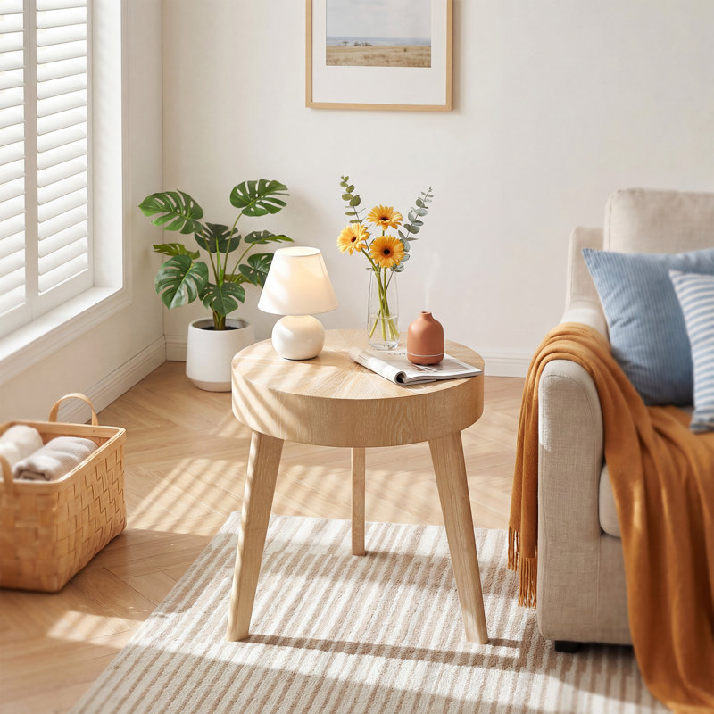 Table de bout Johnpeter, Beige clair