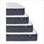 Matelas, support rafraîchissant 11,5 po Restonic Plush Comfort californien très grand | Mousse | Blanc + bleu