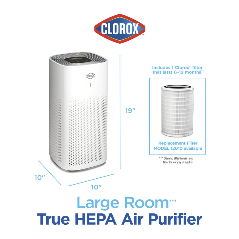 Purificateur d'air HEPA Clorox