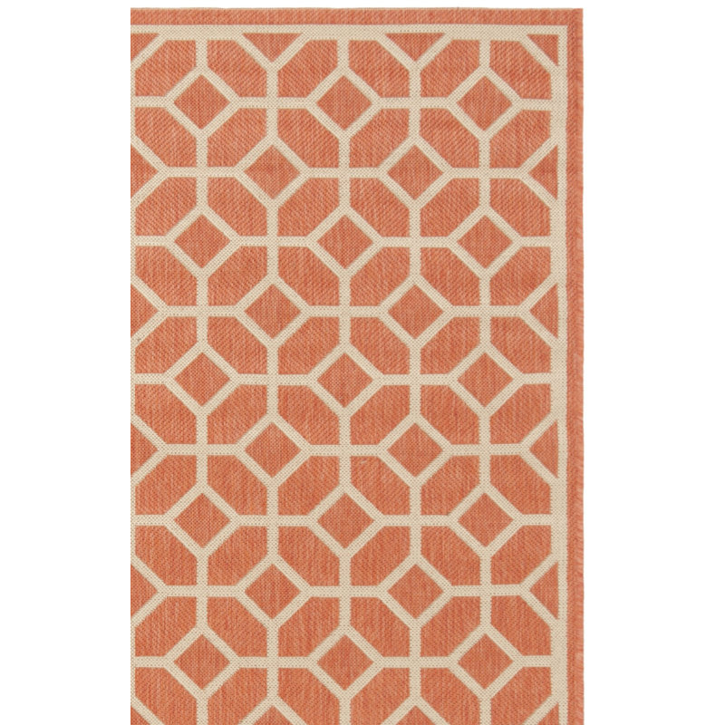 Tapis d'intérieur / extérieur Kelli Linden, Tapis de couloir 2 pi 2 po x 8 pi