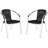 Herdon Premium All-Weather Wicker Outdoor Stacking Dining Armchair-23847977