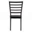 Ensemble de 4 chaises d'appoint en métal