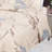 Marina Decoration Home Decor Bedding Bedroom Bedsheet Soft Silky Deep Pocket Rayon from Bamboo All Season 6 Pieces Printed Sheet Set with 4 Pillowcases, Blue Chrysanthemum Floral Pattern King Size-201295198