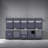 Workshop garage complete storage system set