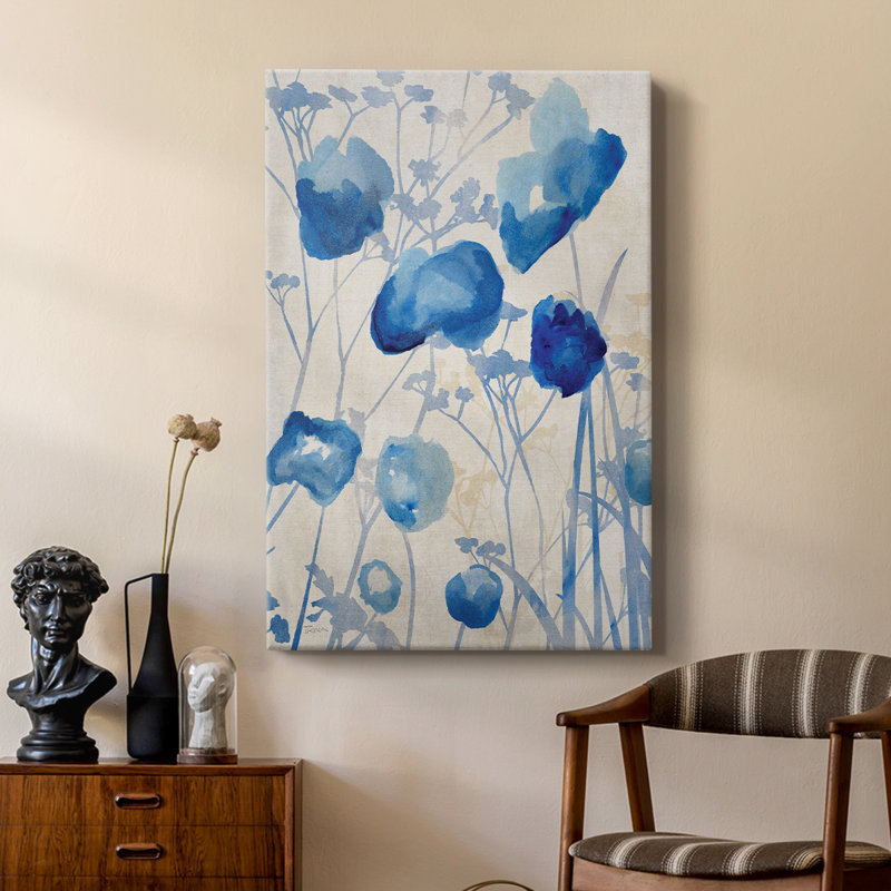 Blue Day Dawning II - galerie sur mesure Cavas, H 18 po x l 12 po