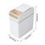 ABS；PP Touch Top Waste Bin - 18L