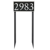 Washington 1-Line Lawn Address Sign