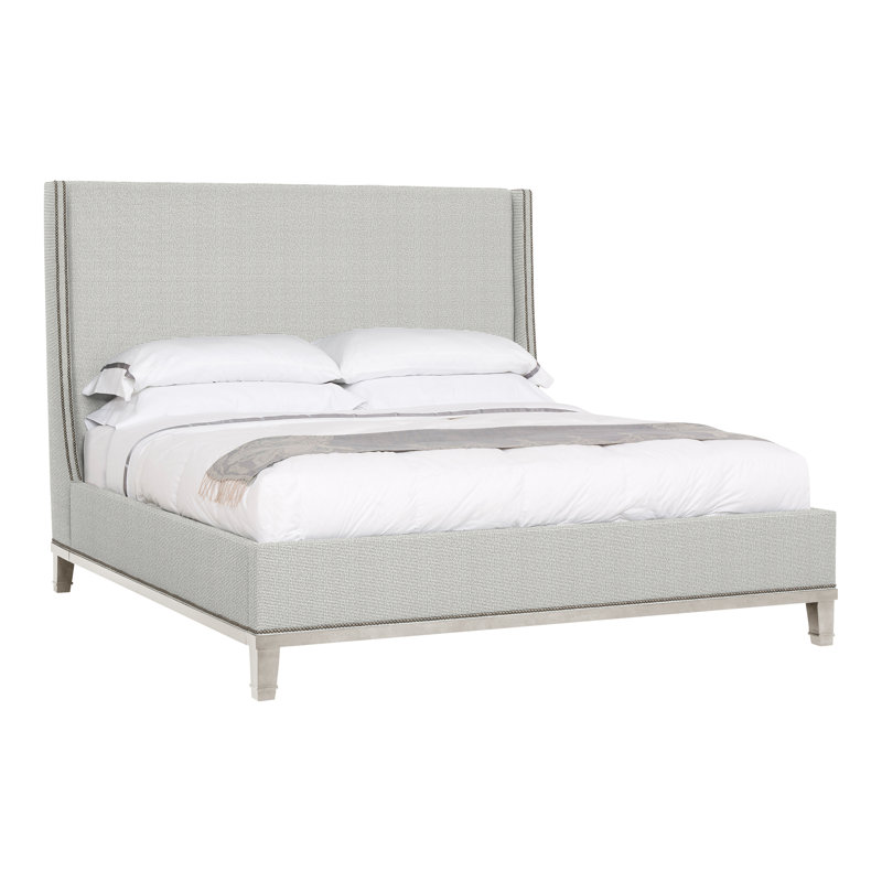 Michael Weiss Cleo King Bed, Casa Blanca, Callaloo Cotton, Yes