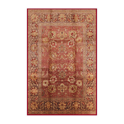 Tapis de style oriental rouge