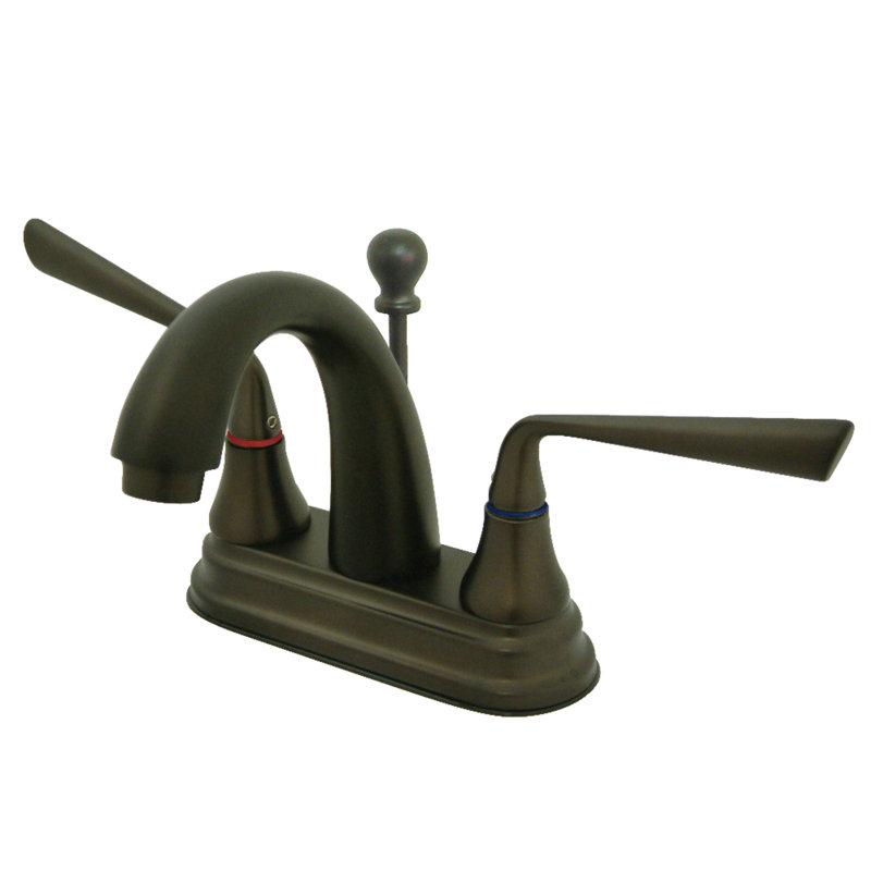 Copenhagen Centerset Bathroom Faucet with Drain Assembly, Oil Rubbed Bronze
