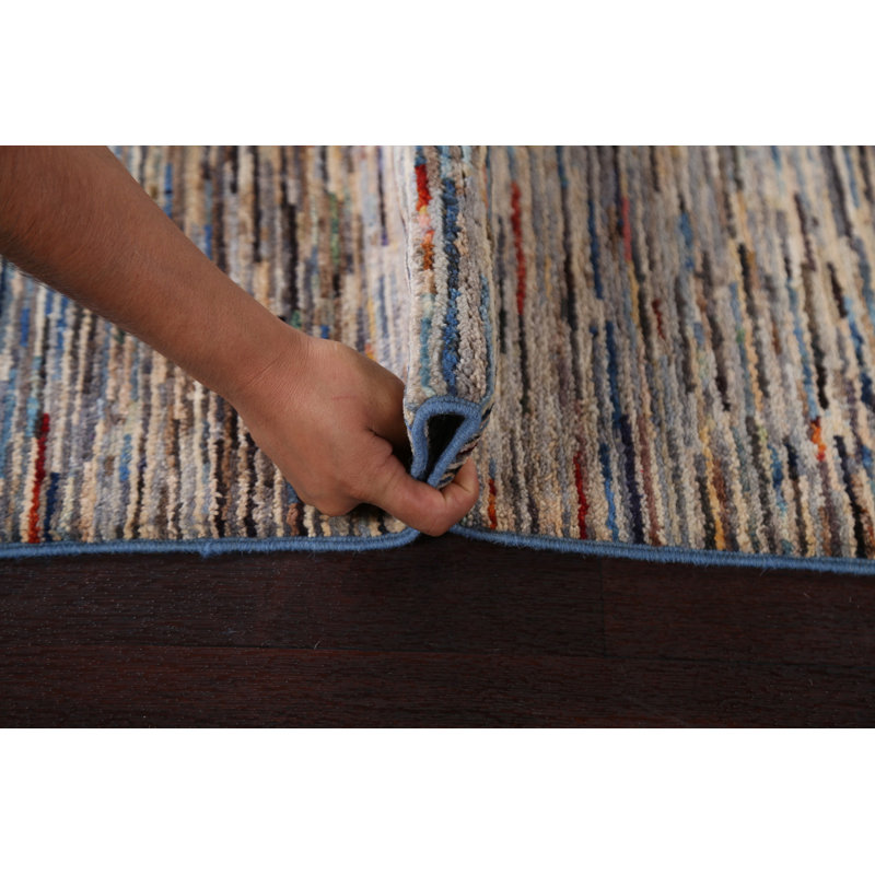 Tapis rayé Gabbeh 3 x 10