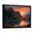 Black Floater Framed