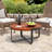 Round Metal Outdoor Coffee Table , 31.5'' in. W 31.5'' in. D-1637046846