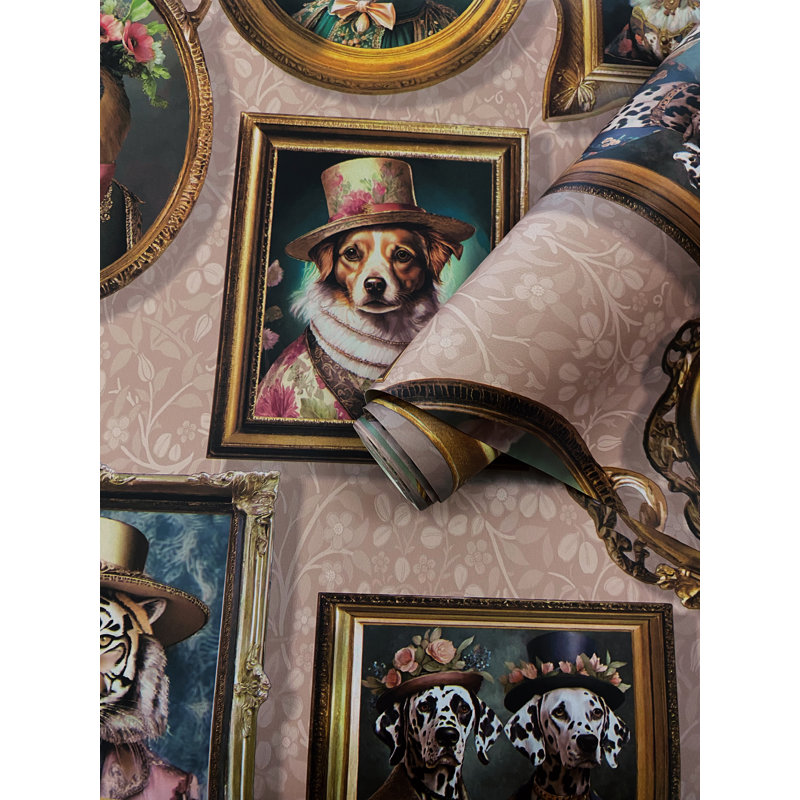 Papier peint Regal Beasts, Rose